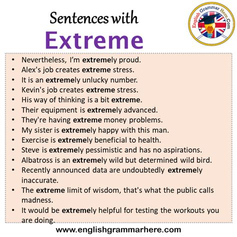 extreme in English .